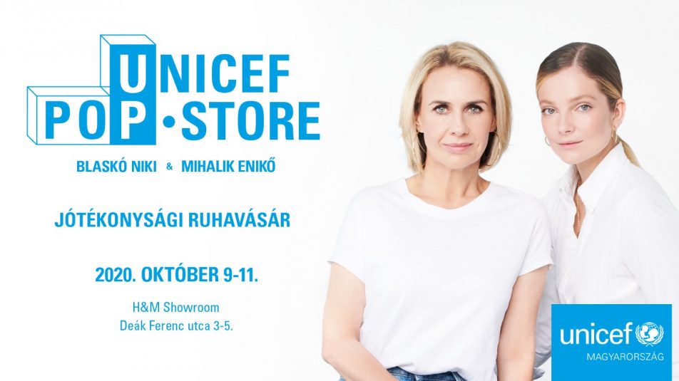 UNICEF Pop-Up Store: Fenntartható divat és jótékonyság