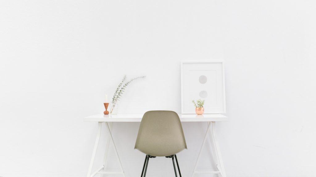 minimalista szoba