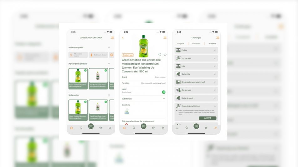 A Tudatos Vásárló mobil alkalmazással segít eligazodni a tisztítószerek között