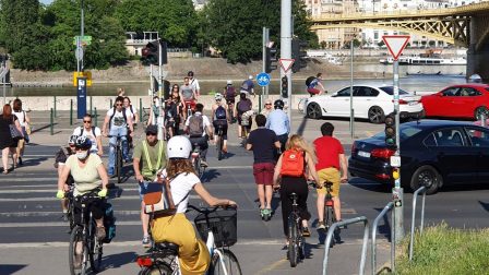A kerékpár egyre nagyobb teret hódít a fővárosban