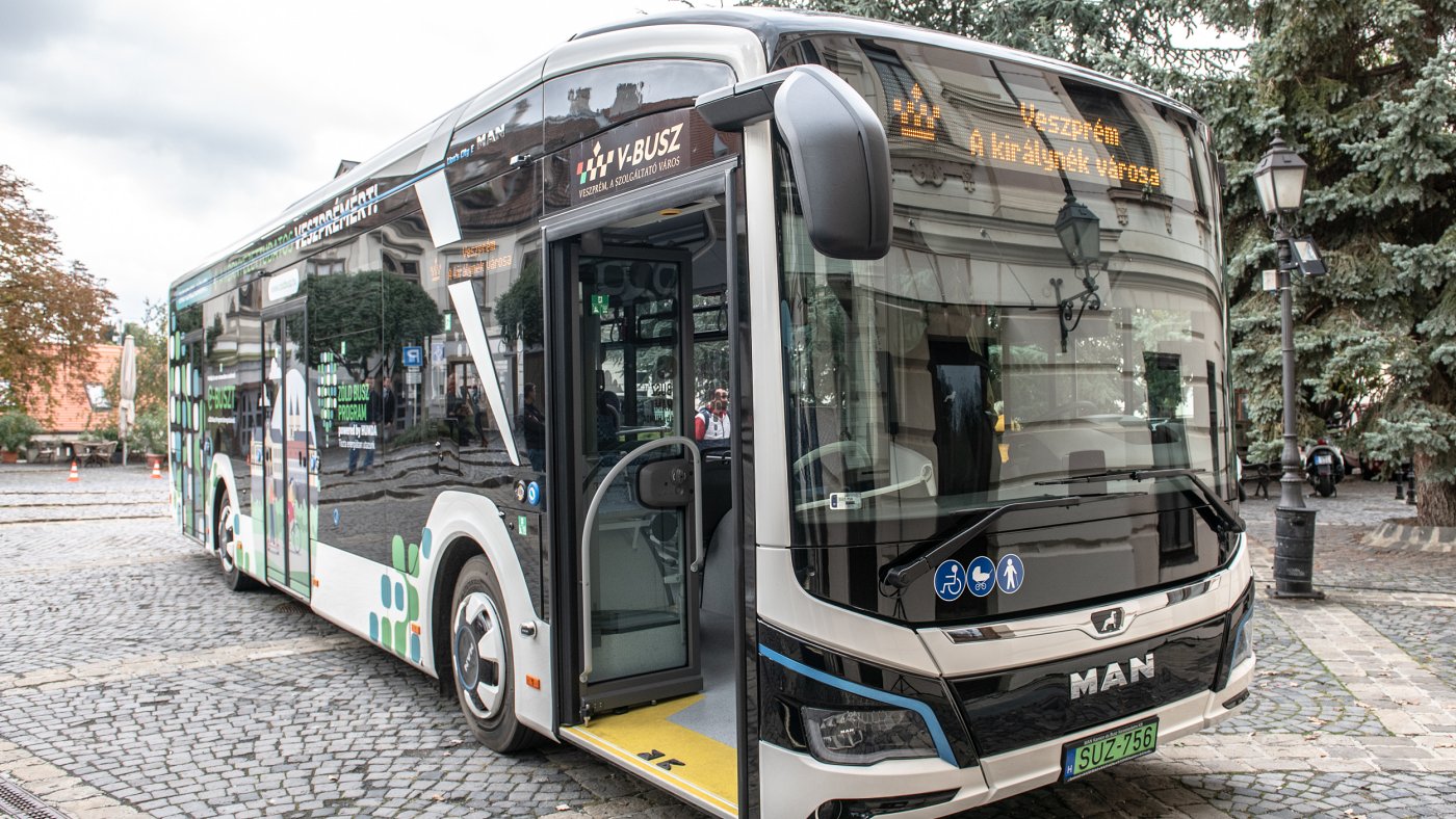 Veszprémben folyatódik a Zöld Busz program
