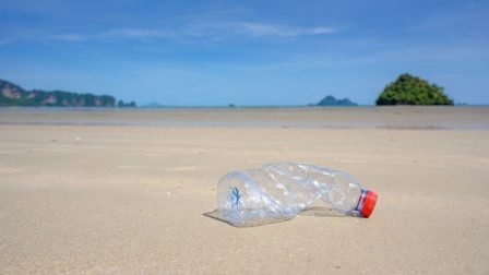 tengerparti műanyagszemét