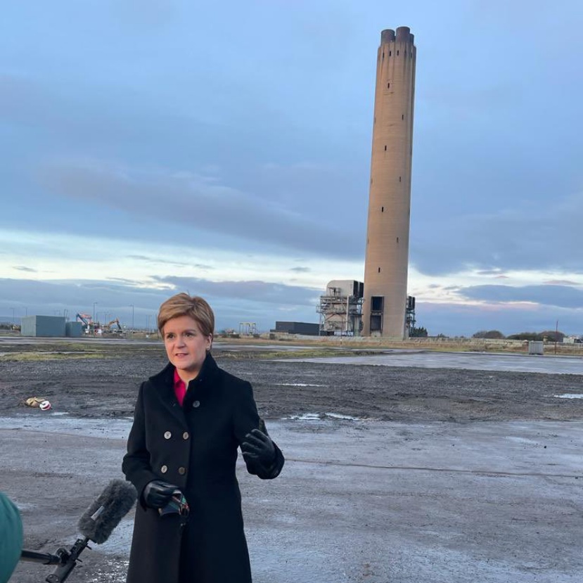 Skócia felrobbantotta az utolsó széntüzelésű erőművét