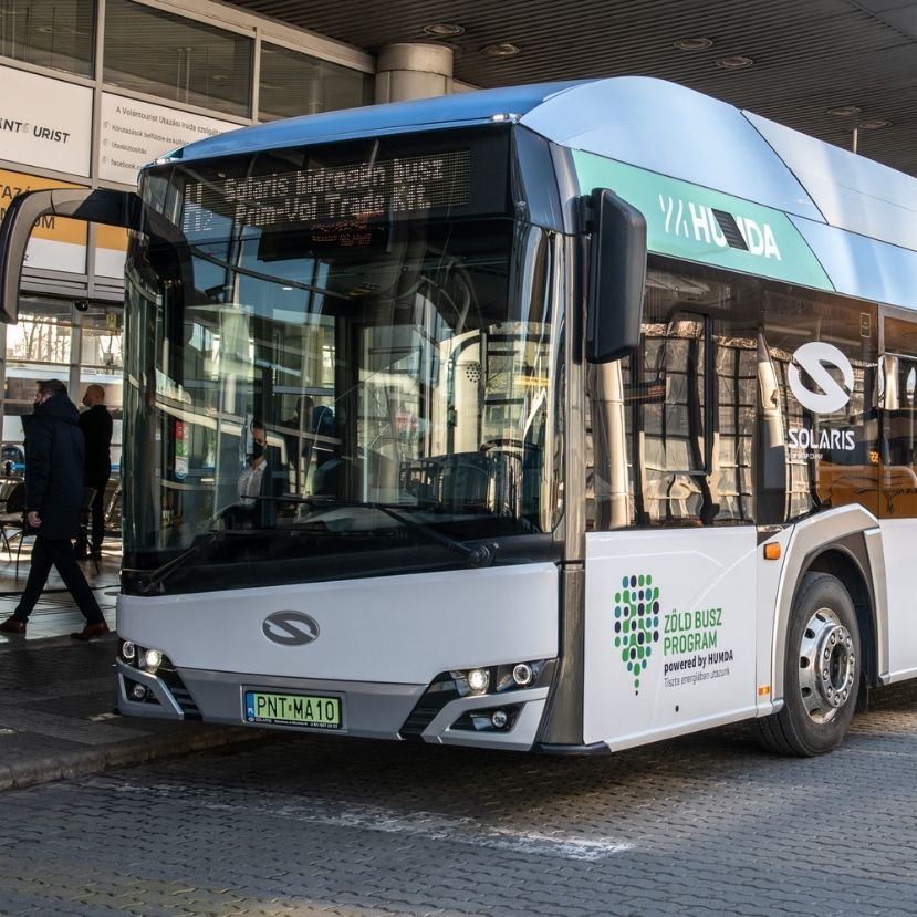 Hidrogén hajtású busz áll forgalomba Budapesten – Akár te is felülhetsz rá