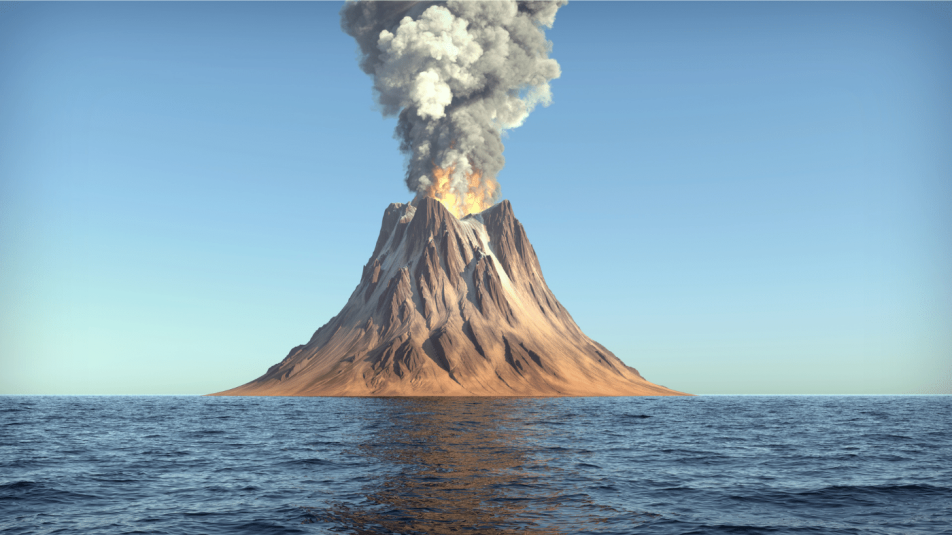 A NASA felvételein látható vulkán kitörése hihetetlen magasságokat ért el