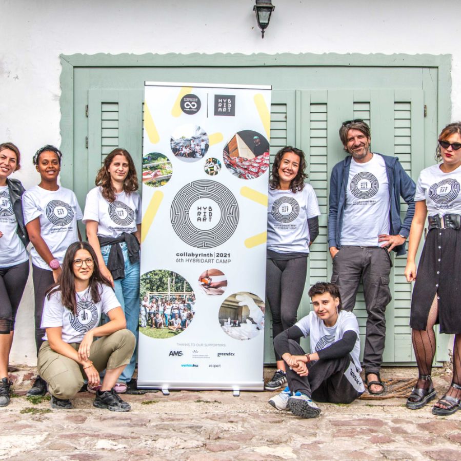 Egyedi művészeti alkotótábor a fenntarthatóság jegyében – HybridArt Camp 2022