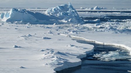 jégtáblák a sarkvidéken