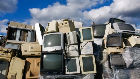 A nem újrahasznosított elektronikai hulladék jelentősen terheli a környezetet