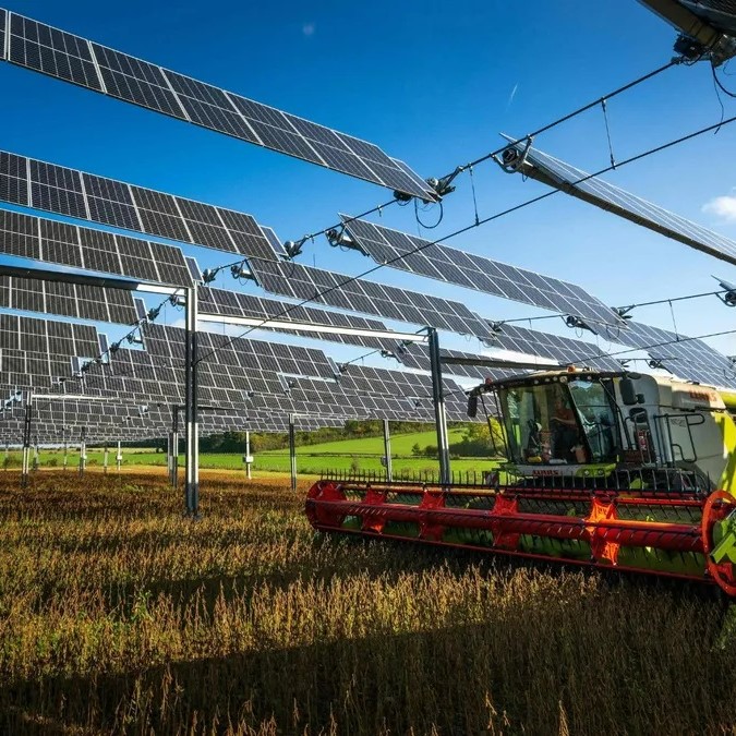 Agrivoltaika – napelemek a termőföldön