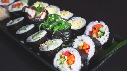 vegán sushi