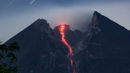Merapi vulkán – nagy