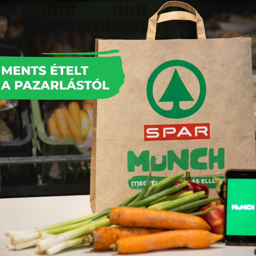 Országszerte minden SPAR-ban és INTERSPAR-ban elérhető a Munch-ételmentés