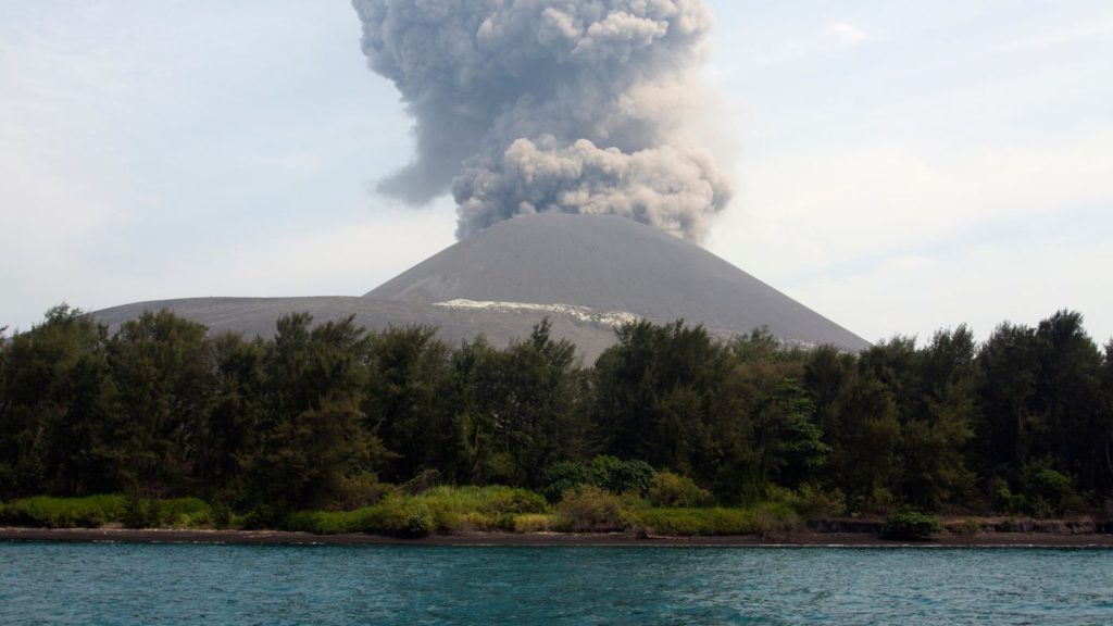 Krakatau vulkán