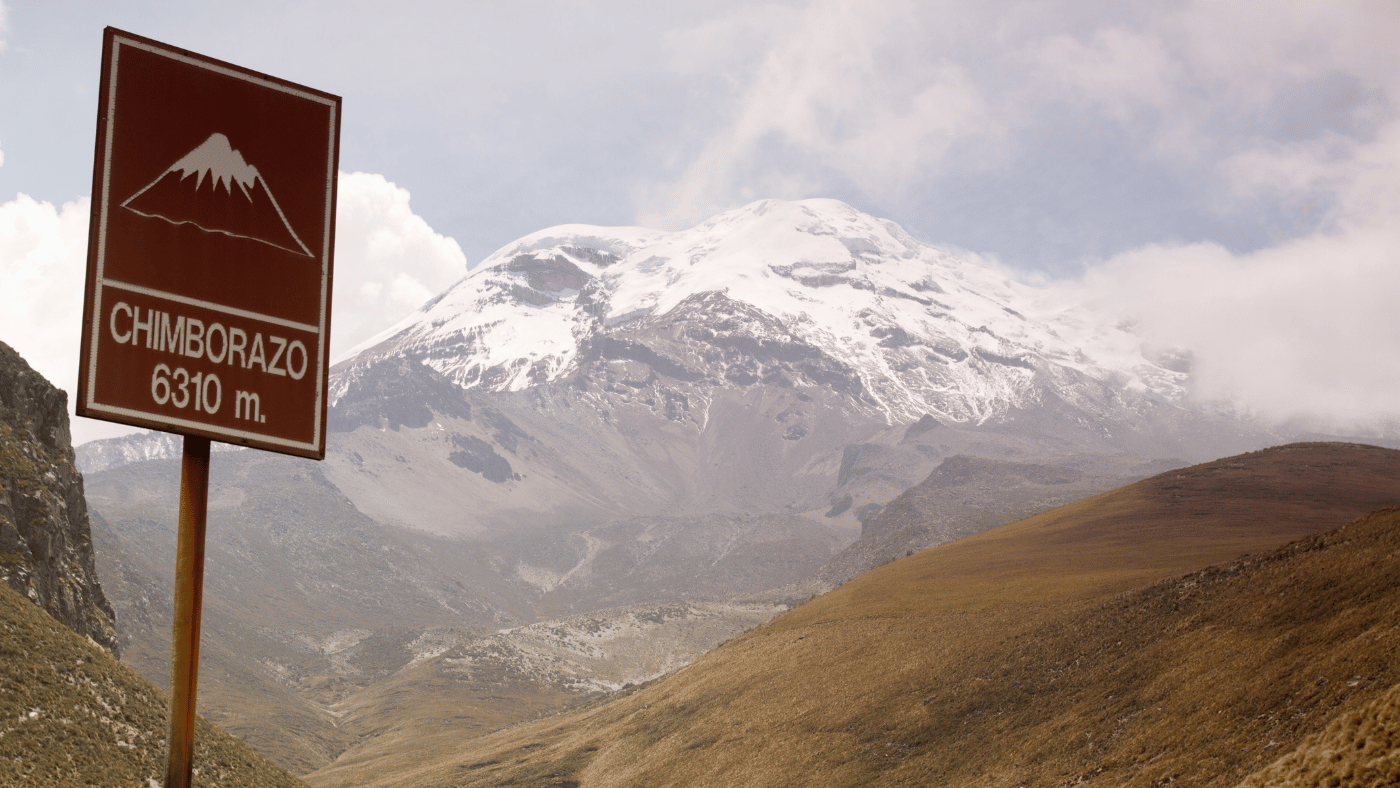 A Chimborazo a kialudt vulkánok csimborasszója!