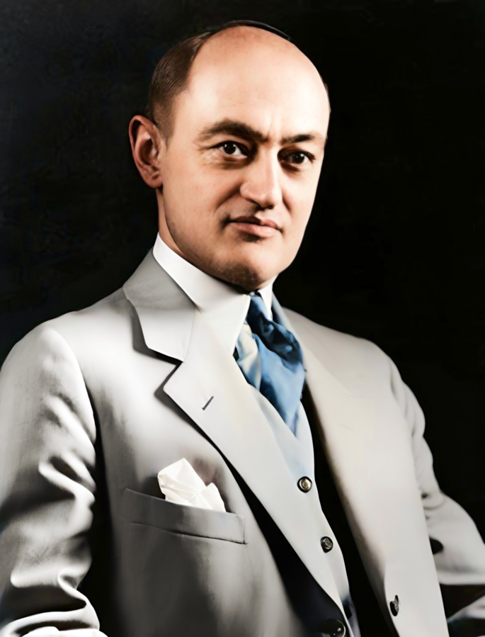 Joseph Schumpeter portréja