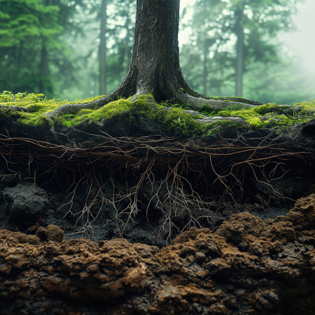 Ez történik a talajban, ha egy szántóföld helyére erdőt telepítenek!