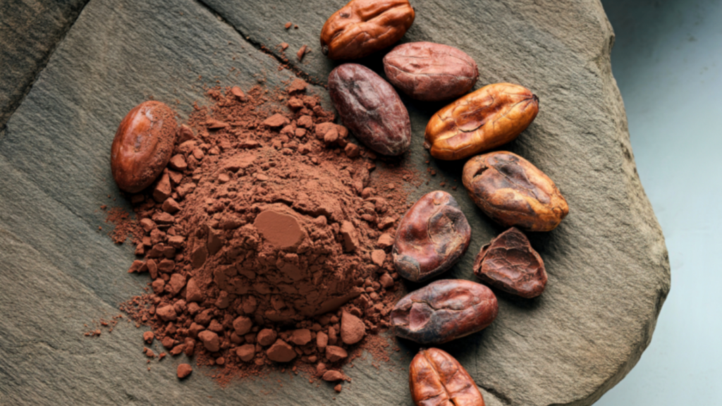 Kakaópor és kakaóbab