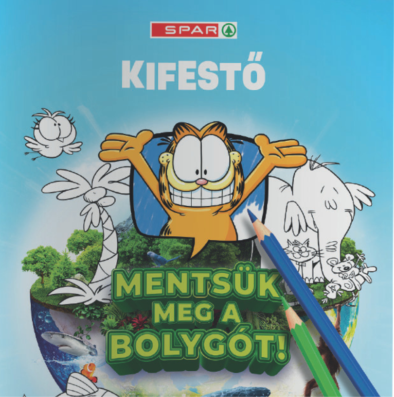 Garfield ismét főszerepben a SPAR hűségpromóciójában