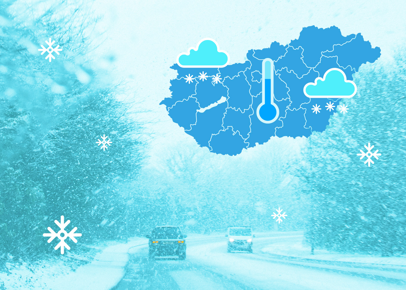 Akár 30 centi is hullhat – Átok vagy áldás a sok hó?