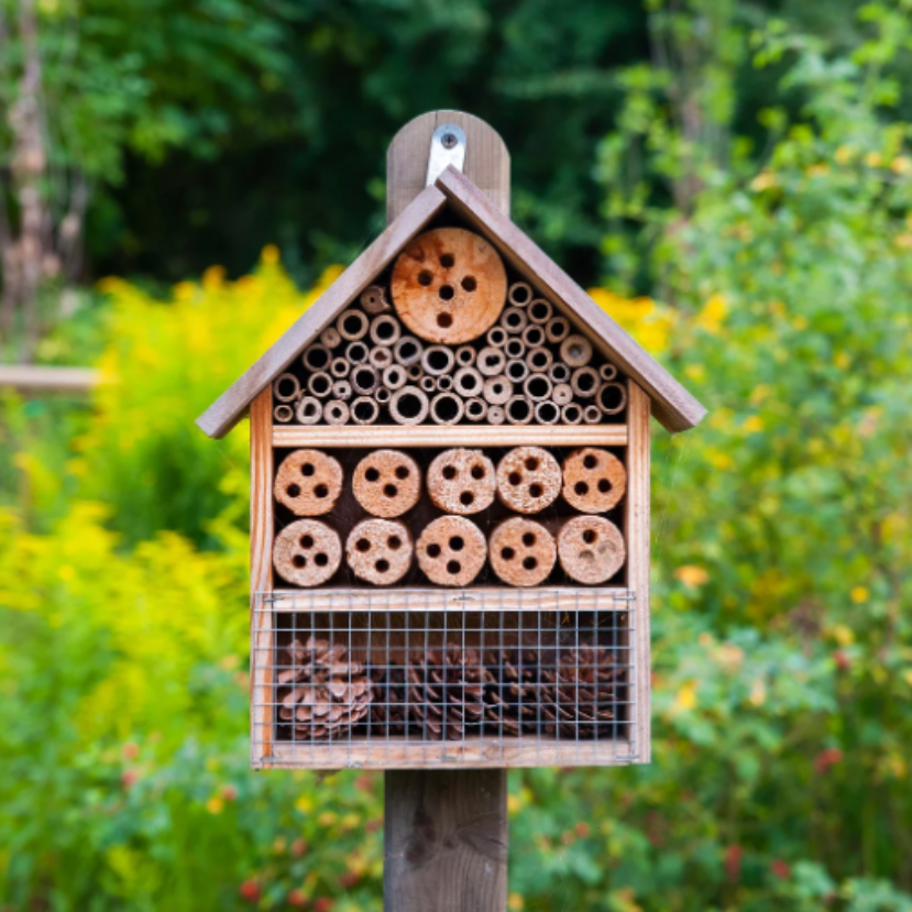 Február végéig érdemes elkészíteni és kihelyezni a méhecskehoteleket