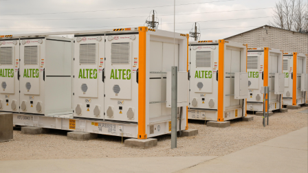 Újabb energiatárolót helyezett üzembe az ALTEO
