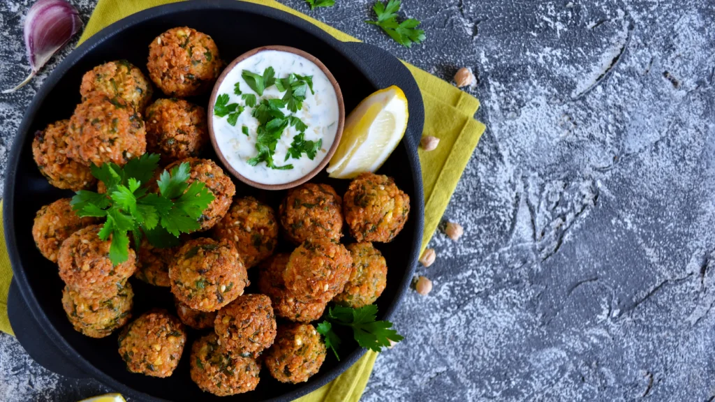 falafel golyók