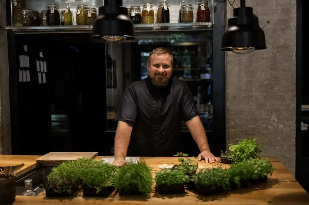 Tóth Szilárd séf - SALT Budapest