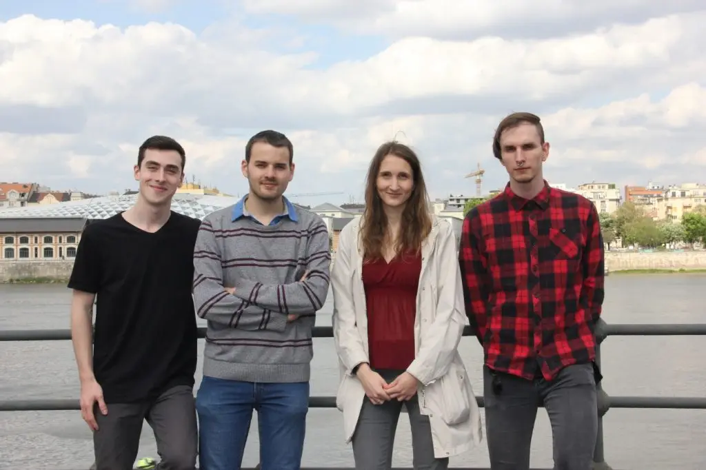 Water MiniLab: Óré Dániel - CFO, Szombathy Péter - CEO, Czipó Bernadett - COO, Pasics Richárd - CTO