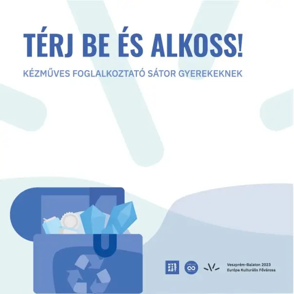 Kreatív újrahasznosítással ismerkedhetnek a Balaton parton nyaraló gyerekek