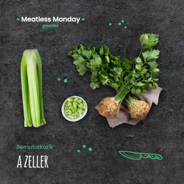 Meatless Monday: ezért izgalmas zöldség a zeller