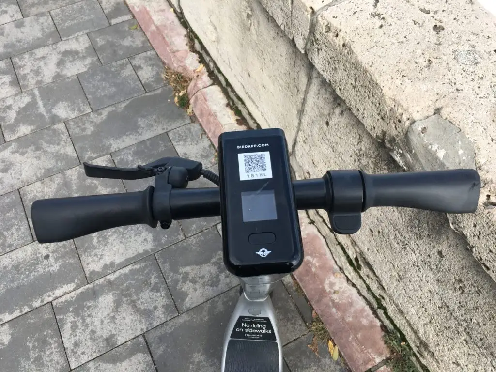 A Bird roller kormánya