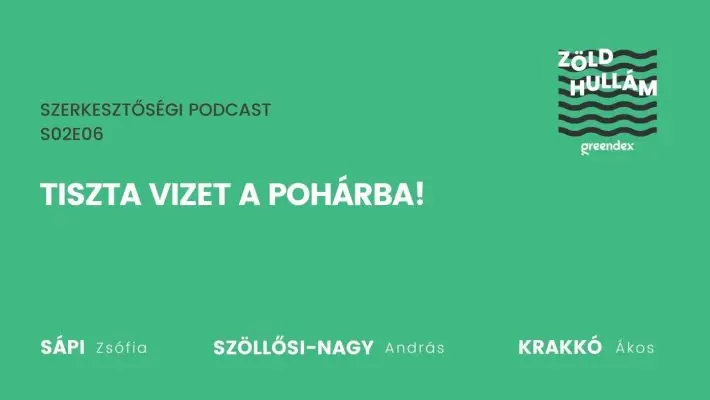 Tiszta vizet a pohárba!