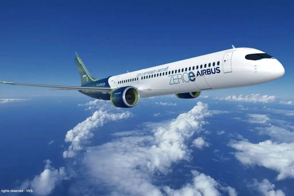 airbus zeroehidrogénhajtású utasszállító