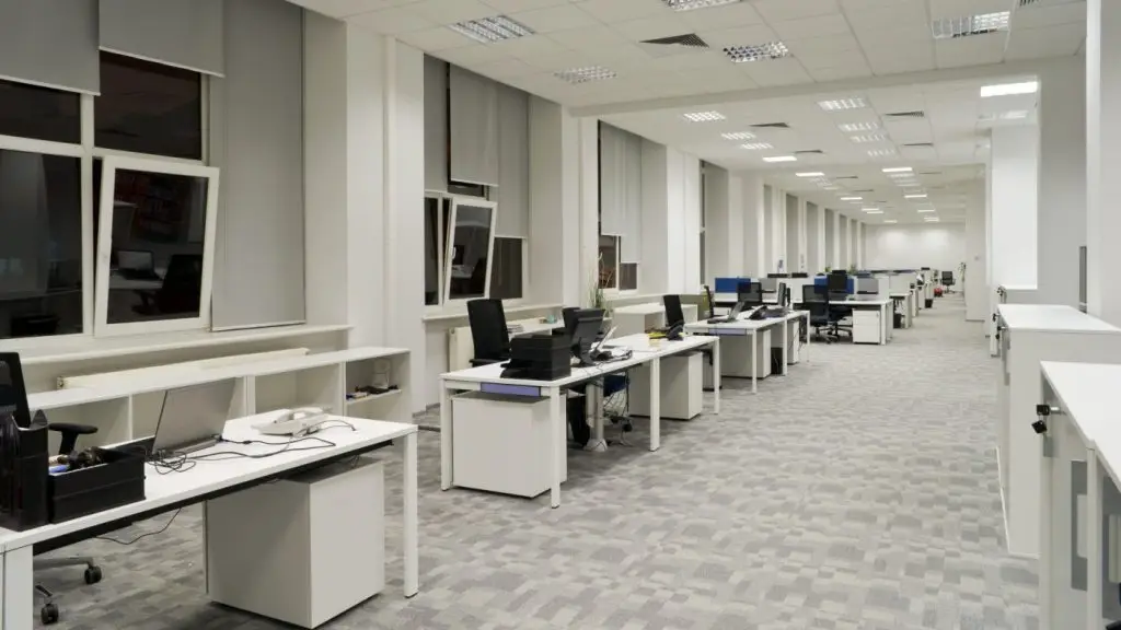 modern irodabelső