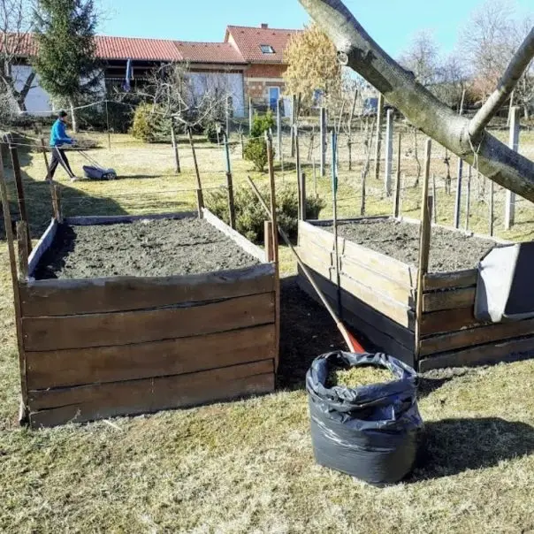 Magaságyás-telepítés kora tavasszal