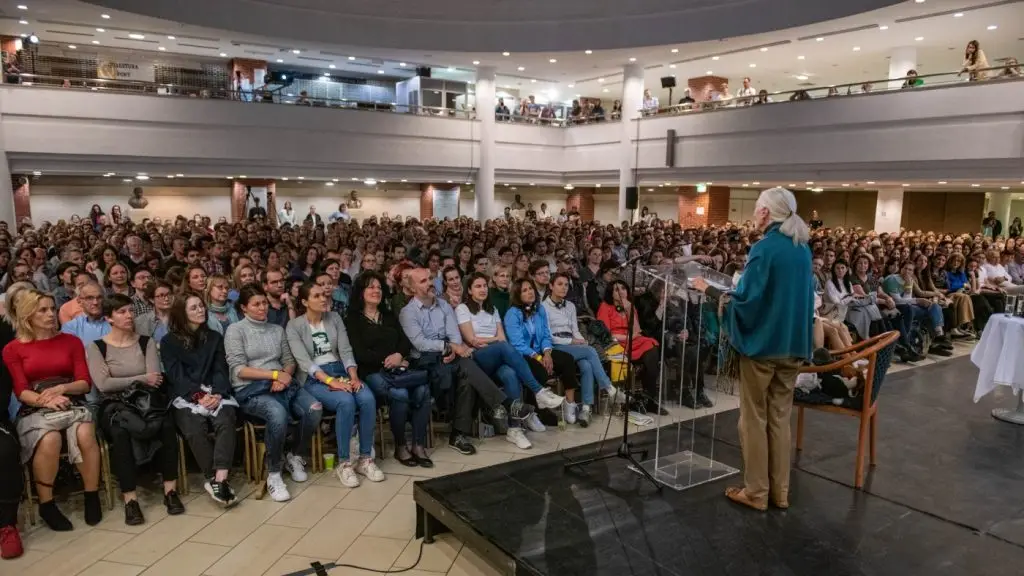 Fotó: Jane Goodall Intézet – facebook.com/jane.goodall.intezet