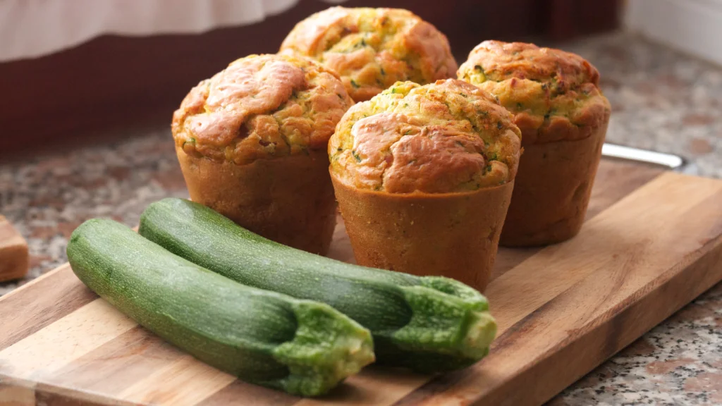 cukkini muffinok