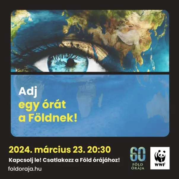 60 létfontosságú perc – A Föld órája 2024