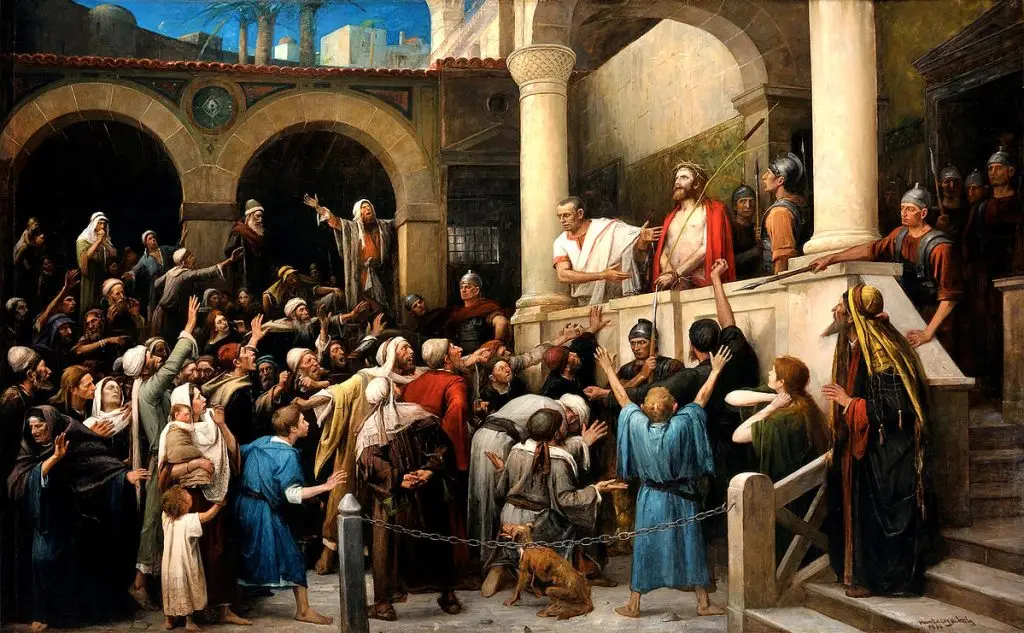 Munkácsy Mihály: Ecce homo című festménye
