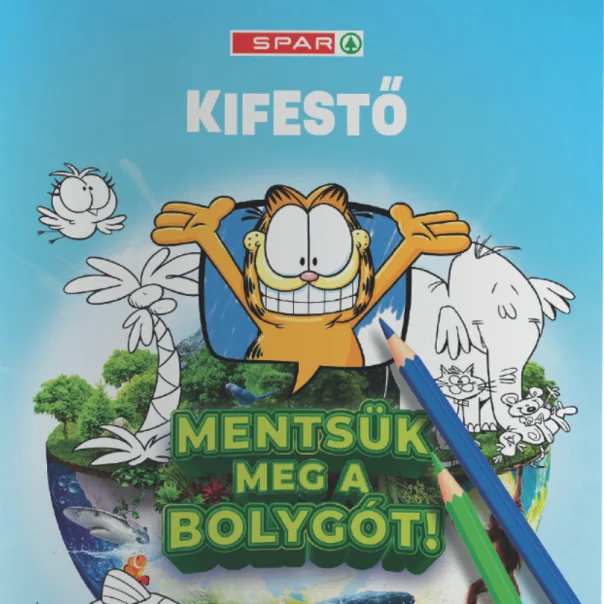Garfield ismét főszerepben a SPAR hűségpromóciójában