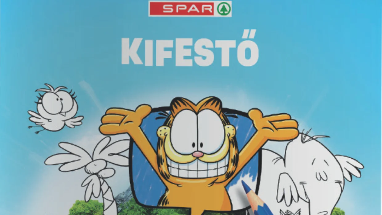 Garfield ismét főszerepben a SPAR hűségpromóciójában